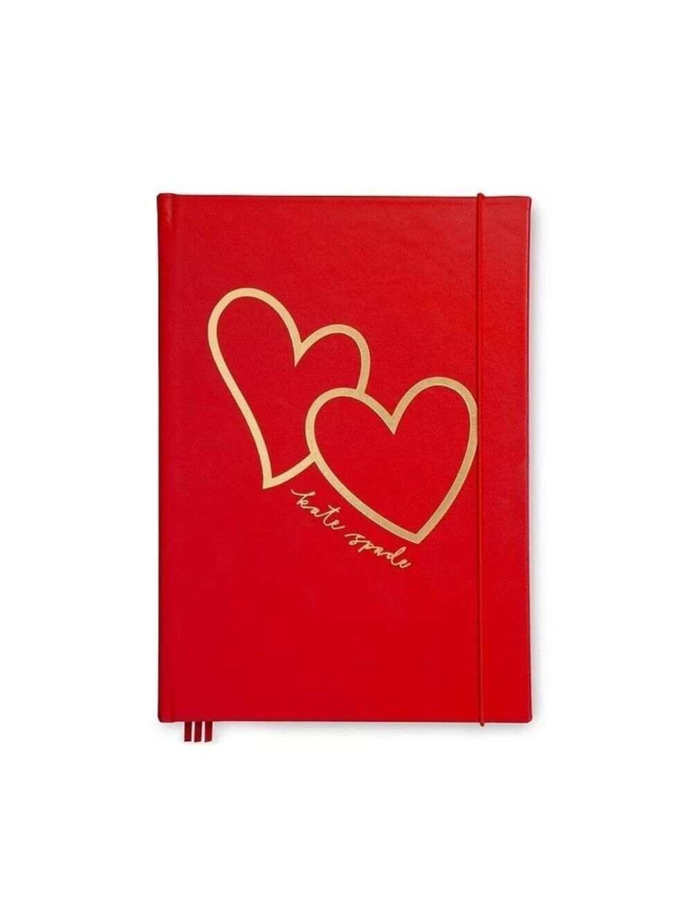 KATE SPADE NEW YORK XL NOTEBOOK BRUSHSTROKE HEARTS